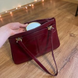 Retro 1960 Lou Taylor Red Handbag